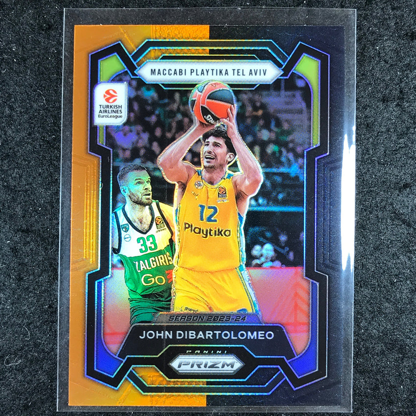 2023-24 Prizm EuroLeague JOHN DIBARTOLOMEO Basketball Prizm SP #109