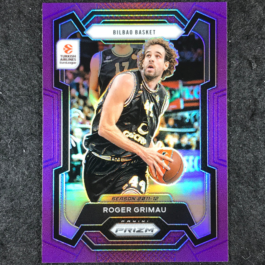 2023-24 Prizm EuroLeague ROGER GRIMAU Purple Prizm /99 #32