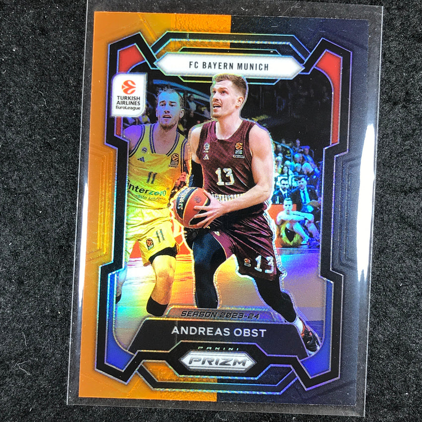 2023-24 Prizm EuroLeague ANDREAS OBST Basketball Prizm SP #158