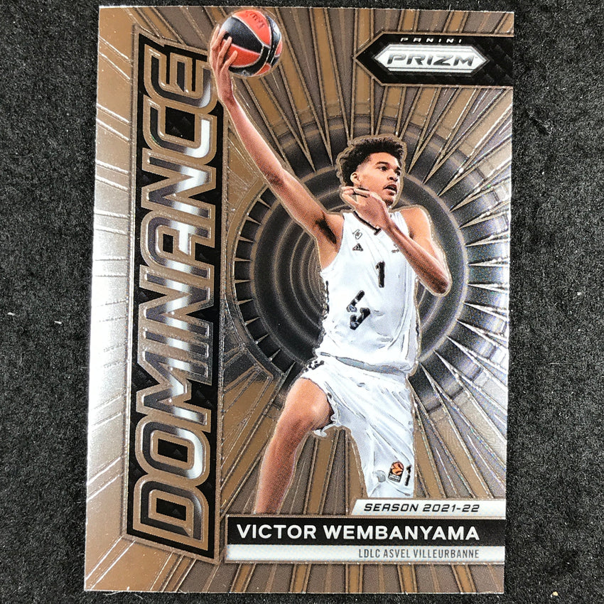 2023-24 Prizm EuroLeague VICTOR WEMBANYAMA Dominance Base #11
