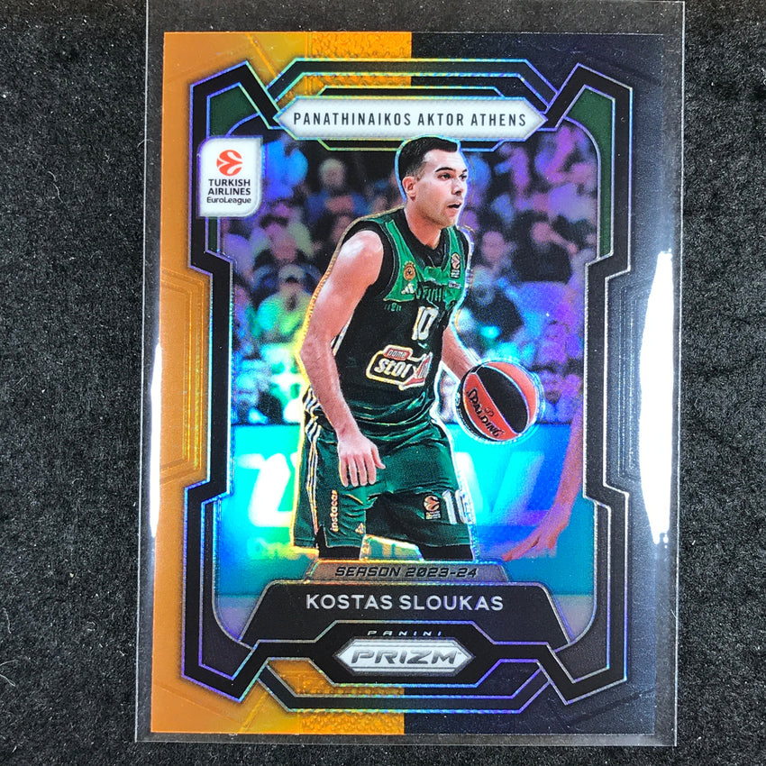 2023-24 Prizm EuroLeague KOSTAS SLOUKAS Basketball Prizm SP #169