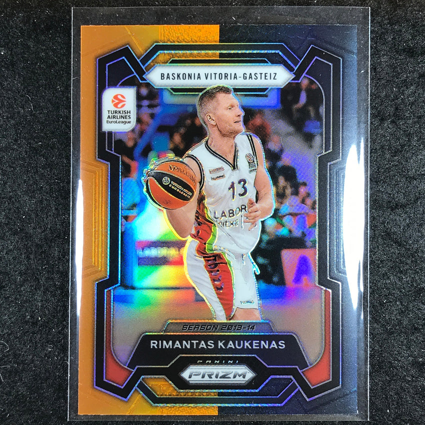 2023-24 Prizm EuroLeague RIMANTAS KAUKENAS Basketball Prizm SP #200