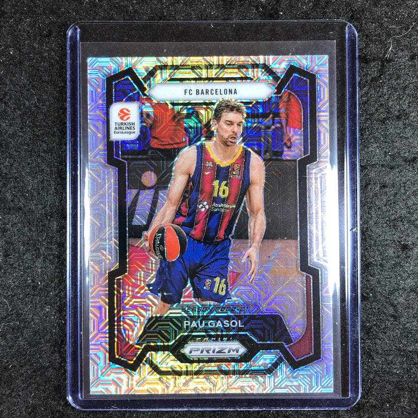 2023-24 Prizm EuroLeague PAU GASOL Mojo Prizm 5/25 #13