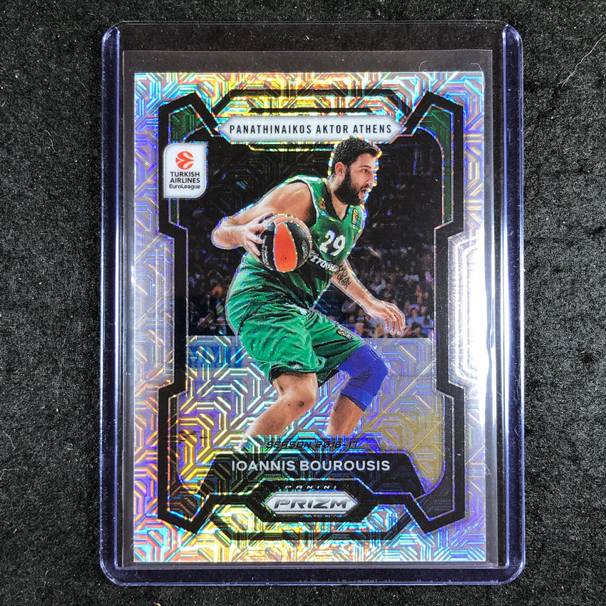 2023-24 Prizm EuroLeague IOANNIS BOUROUSIS Mojo Prizm 17/25 #43