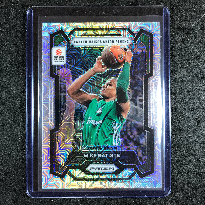 2023-24 Prizm EuroLeague MIKE BATISTE Mojo Prizm 6/25 #44