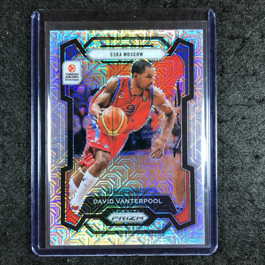2023-24 Prizm EuroLeague DAVID VANTERPOOL Mojo Prizm 2/25 #49