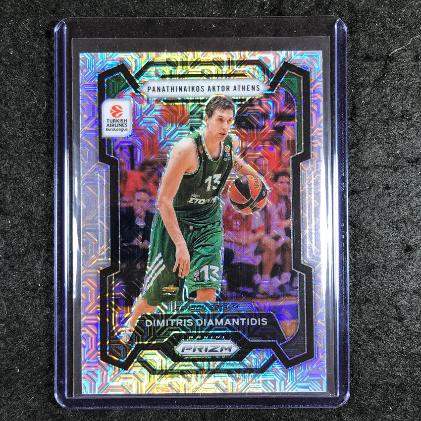 2023-24 Prizm EuroLeague DIMITRIS DIAMANTIDIS Mojo Prizm 14/25 #96