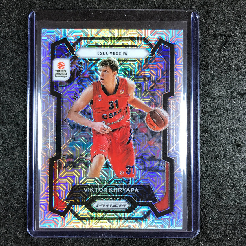 2023-24 Prizm EuroLeague VICTOR KHRYAPA Mojo Prizm 24/25 #162