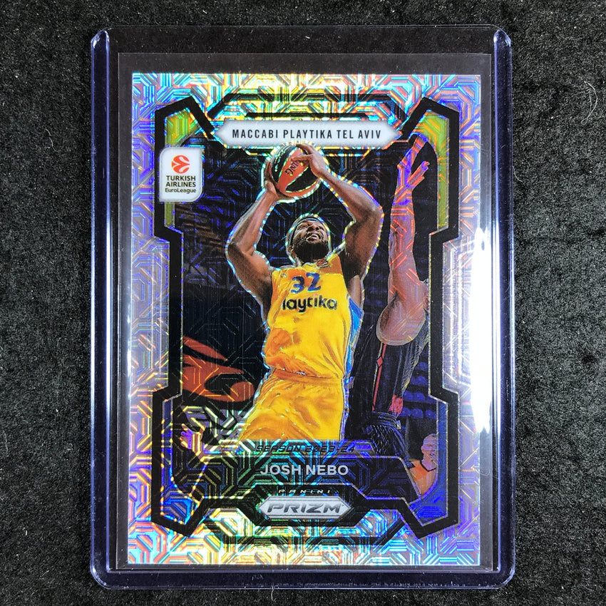 2023-24 Prizm EuroLeague JOSH NEBO Mojo Prizm 7/25 #173