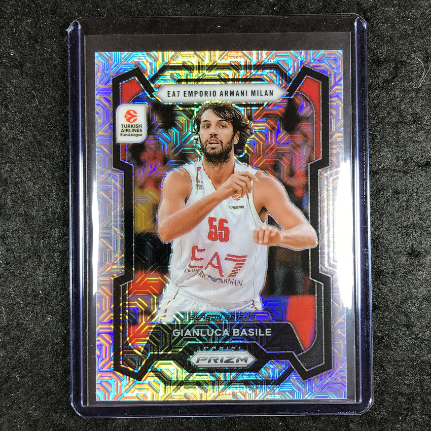 2023-24 Prizm EuroLeague GIANLUCA BASILE Mojo Prizm 13/25 #187