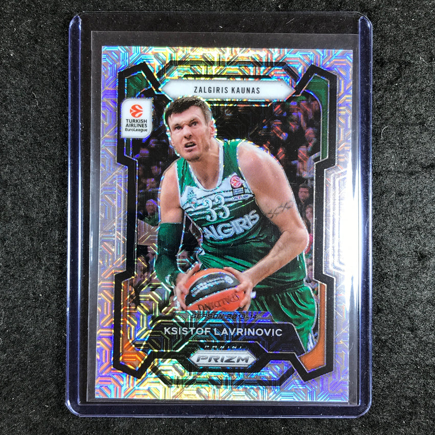2023-24 Prizm EuroLeague KSISTOF LAVRINOVIC Mojo Prizm 13/25 #193