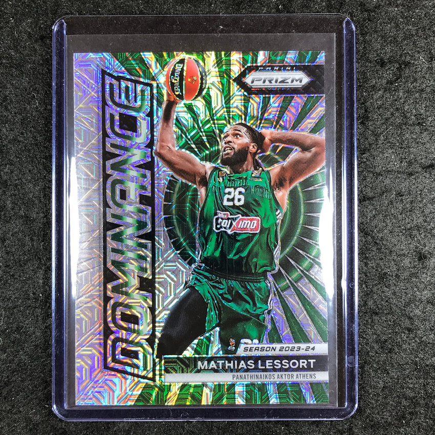 2023-24 Prizm EuroLeague MATHIAS LESSORT Dominance Mojo Prizm 5/25