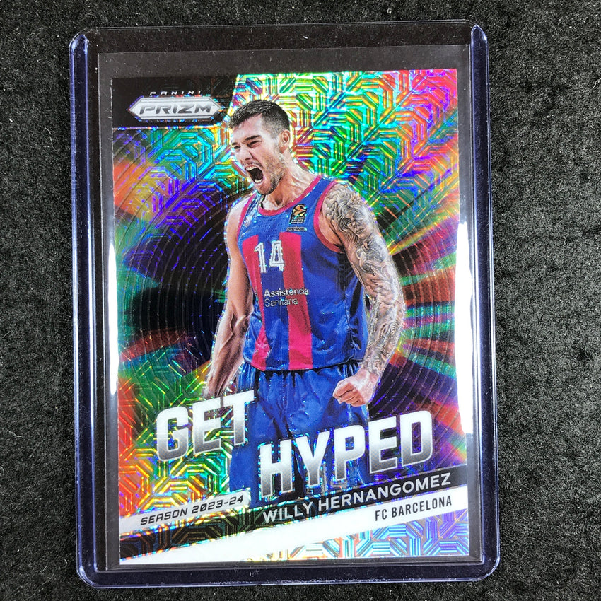 2023-24 Prizm EuroLeague WILLY HERNANGOMEZ Get Hyped Mojo Prizm 8/25