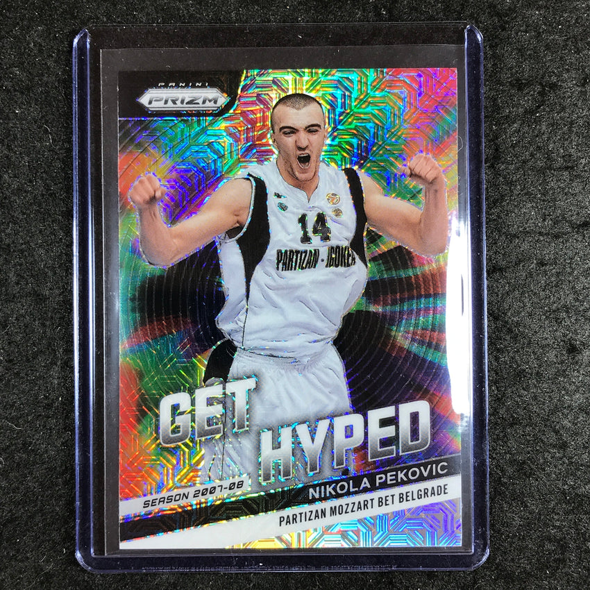 2023-24 Prizm EuroLeague NIKOLA PEKOVIC Get Hyped Mojo Prizm 19/25