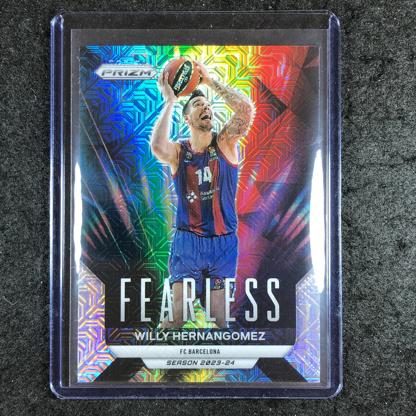2023-24 Prizm EuroLeague WILLY HERNANGOMEZ Fearless Mojo Prizm 25/25