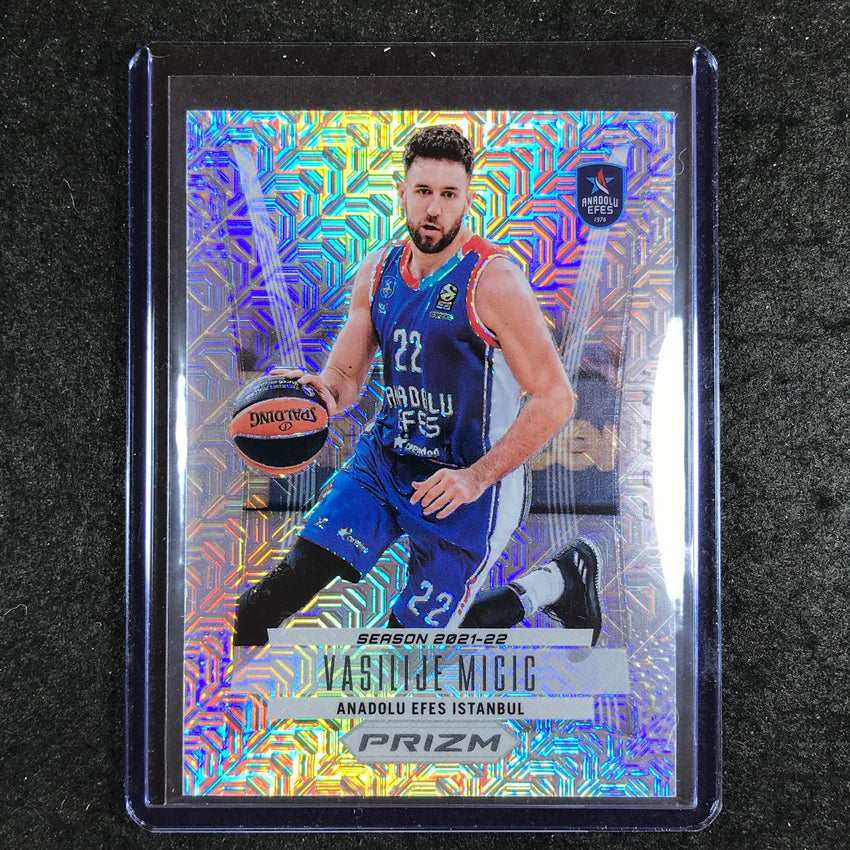 2023-24 Prizm EuroLeague VASILIJE MICIC Prizm Retro Mojo Prizm 1/25