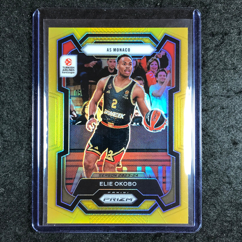 2023-24 Prizm EuroLeague ELIE OKOBO Gold Prizm 2/10 #87