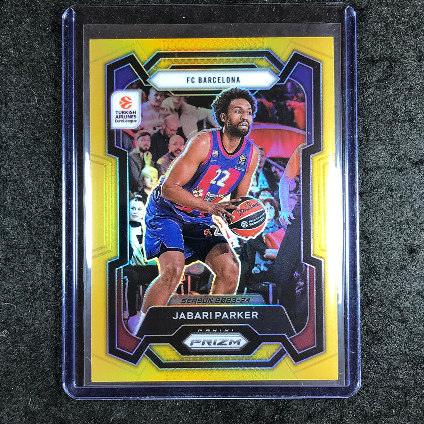2023-24 Prizm EuroLeague JABARI PARKER Gold Prizm 6/10 #141