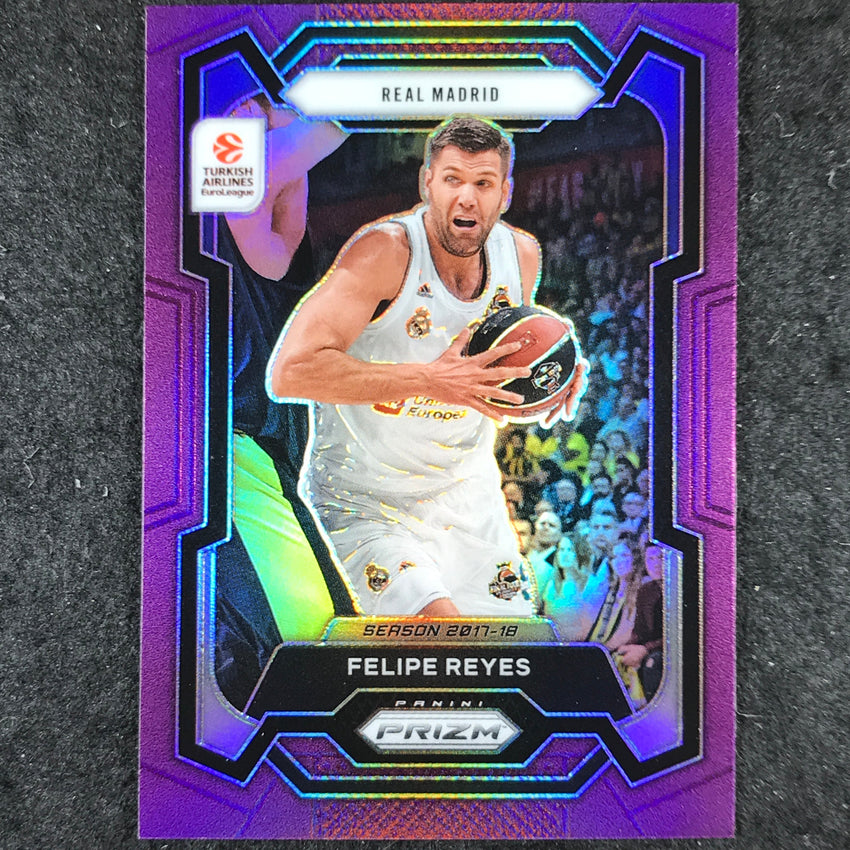 2023-24 Prizm EuroLeague FELIPE REYES Purple Prizm /99 #51