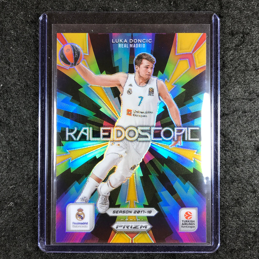 2023-24 Prizm EuroLeague LUKA DONCIC Kaleidoscopic Gold Prizm 10/10 #4