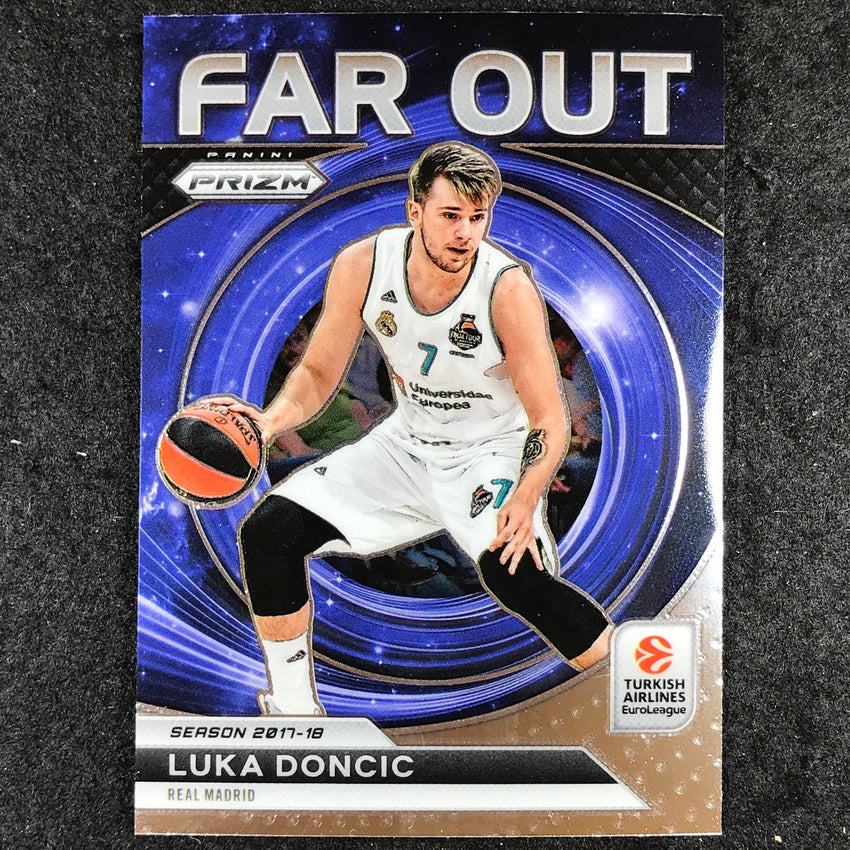 2023-24 Prizm EuroLeague LUKA DONCIC Far Out Base #1