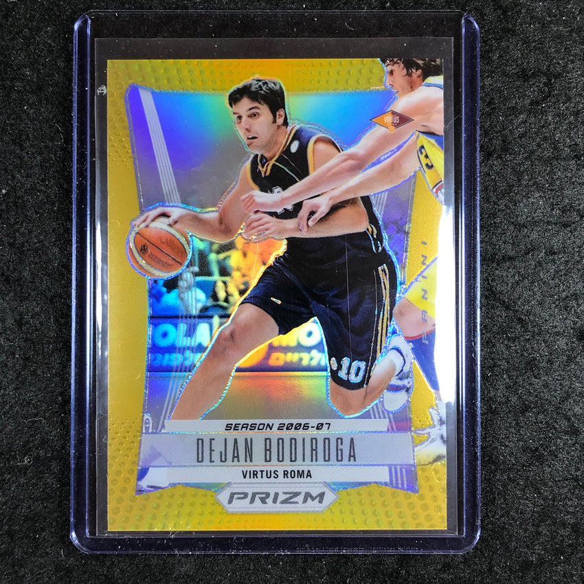 2023-24 Prizm EuroLeague DEJAN BODIROGA Prizm Retro Gold Prizm 7/10 #7