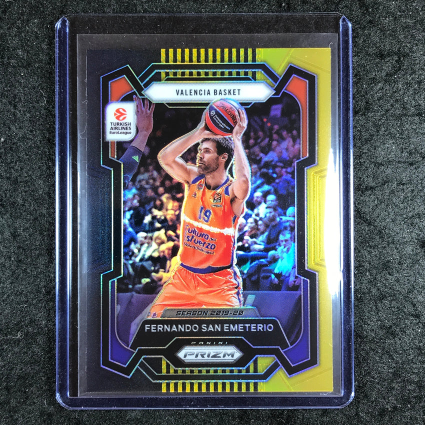 2023-24 Prizm EuroLeague FERNANDO SAN EMETERIO Black Gold Prizm 5/5 #188
