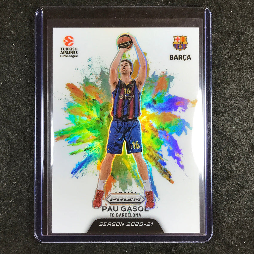 2023-24 Prizm EuroLeague PAU GASOL Color Blast SSP #15