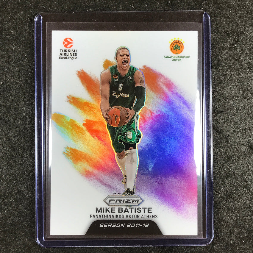 2023-24 Prizm EuroLeague MIKE BATISTE Color Blast SSP #22