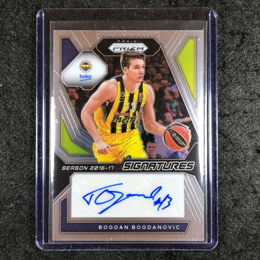 2023-24 Prizm EuroLeague BOGDAN BOGDANOVIC Signatures Auto Base #BOG