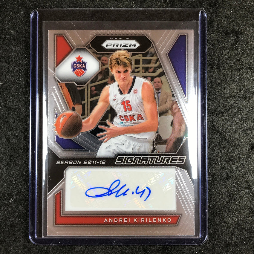 2023-24 Prizm EuroLeague ANDREI KIRILENKO Signatures Auto Base #KIR