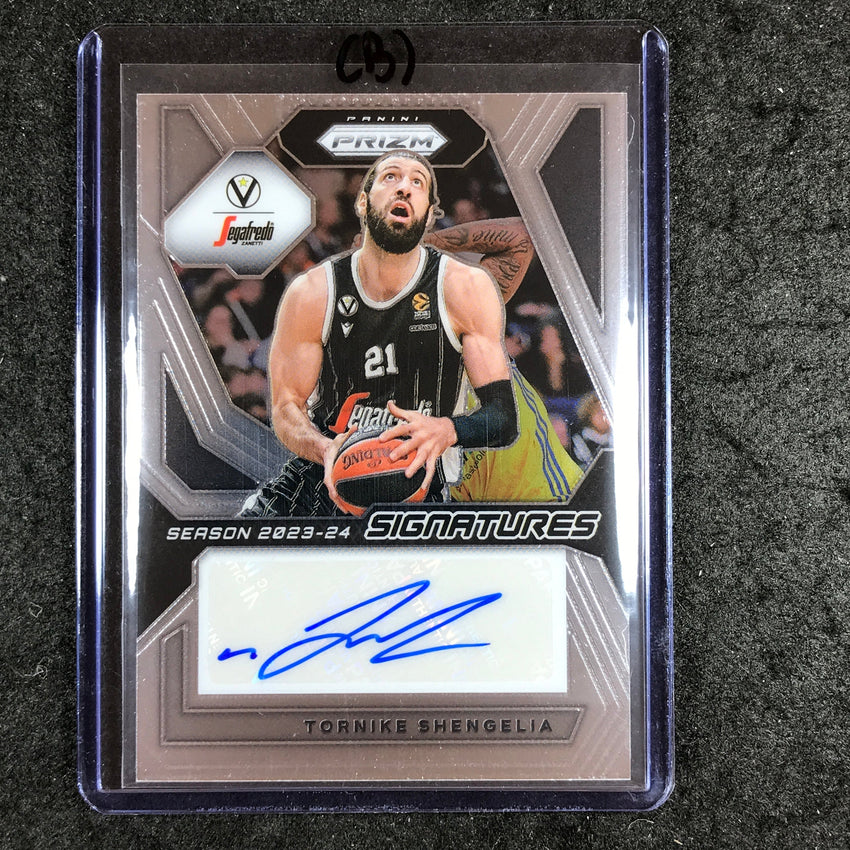 2023-24 Prizm EuroLeague TORNIKE SHENGELIA Signatures Auto Base #TNK (B)