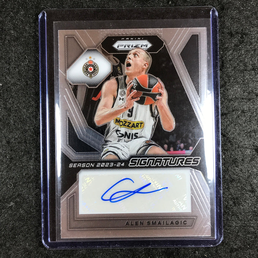 2023-24 Prizm EuroLeague ALEN SMAILAGIC Signatures Auto Base #SLG