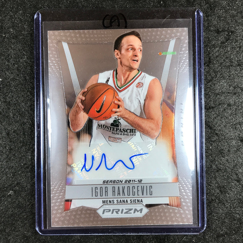 2023-24 Prizm EuroLeague IGOR RAKOCEVIC Retro Signatures Auto Base #IGO (A)