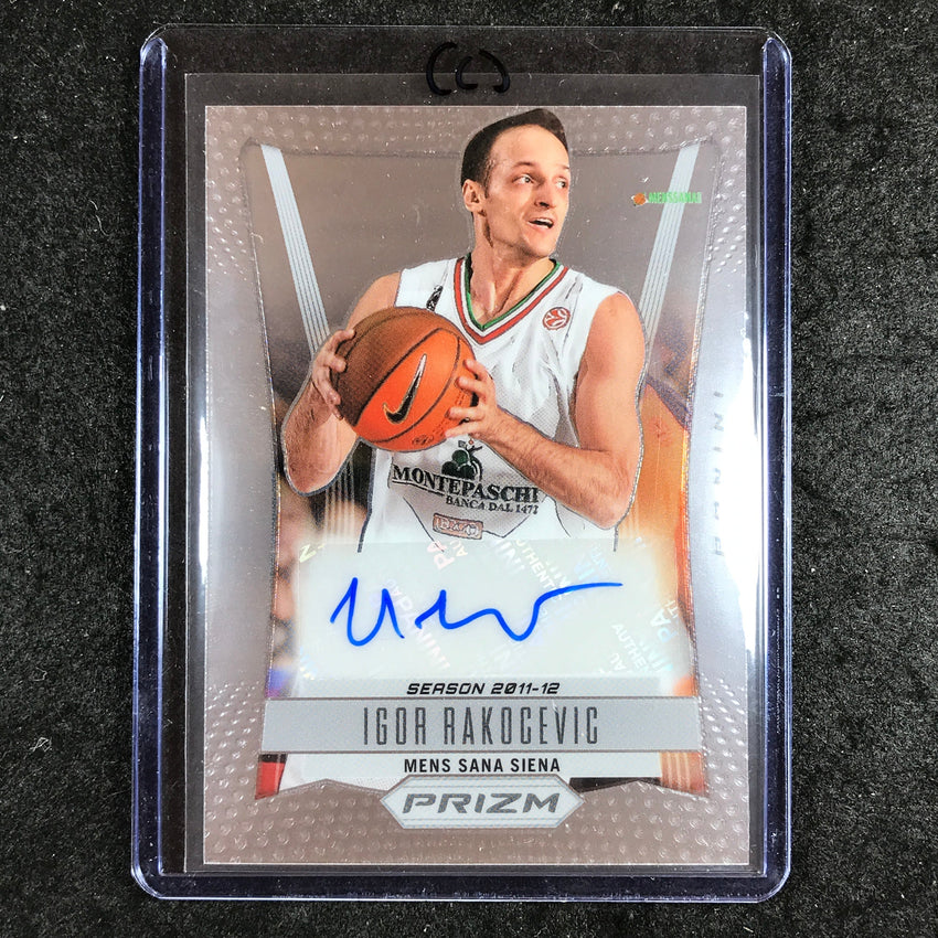 2023-24 Prizm EuroLeague IGOR RAKOCEVIC Retro Signatures Auto Base #IGO (C)