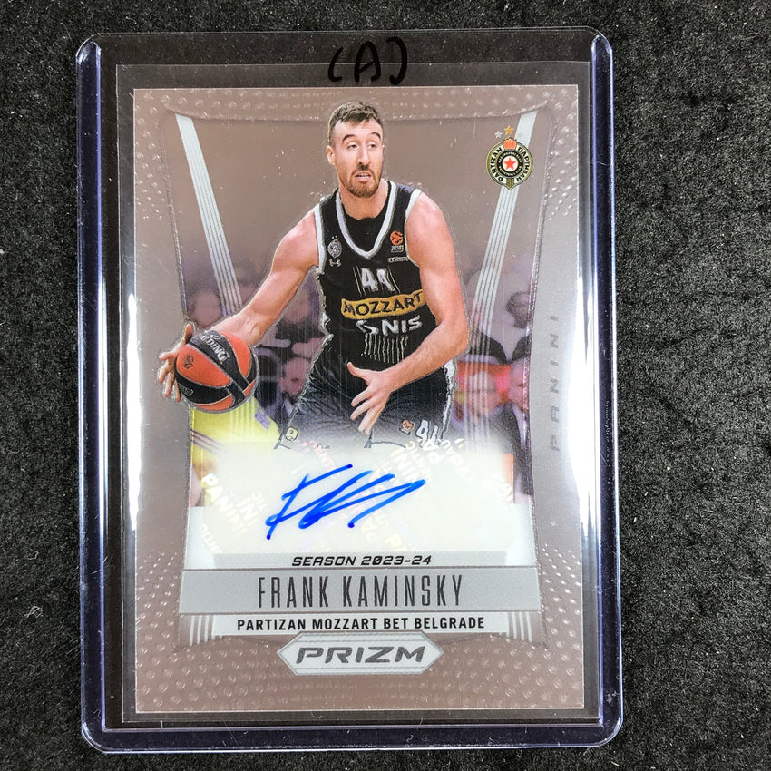 2023-24 Prizm EuroLeague FRANK KAMINSKY Retro Signatures Auto Base #KAM (A)