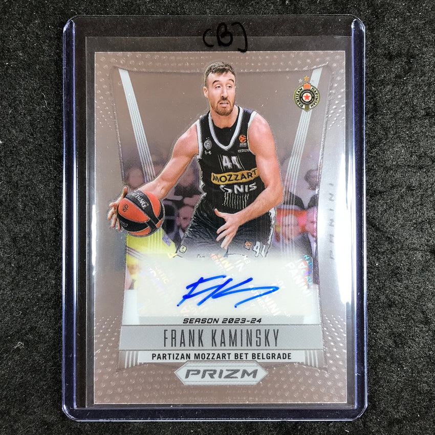 2023-24 Prizm EuroLeague FRANK KAMINSKY Retro Signatures Auto Base #KAM (B)
