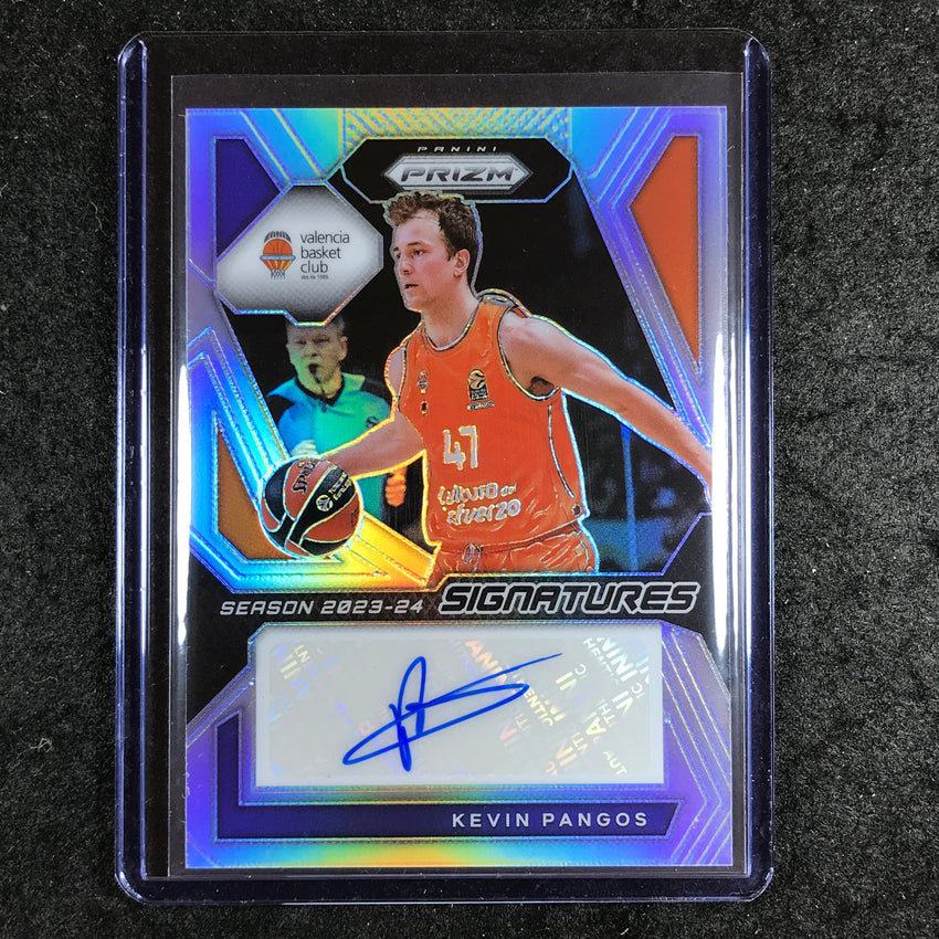2023-24 Prizm EuroLeague KEVIN PANGOS Signatures Auto Silver Prizm #KPG