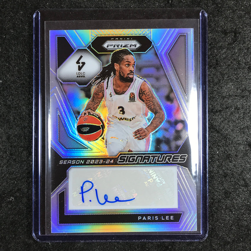 2023-24 Prizm EuroLeague PARIS LEE Signatures Auto Silver Prizm #LEE
