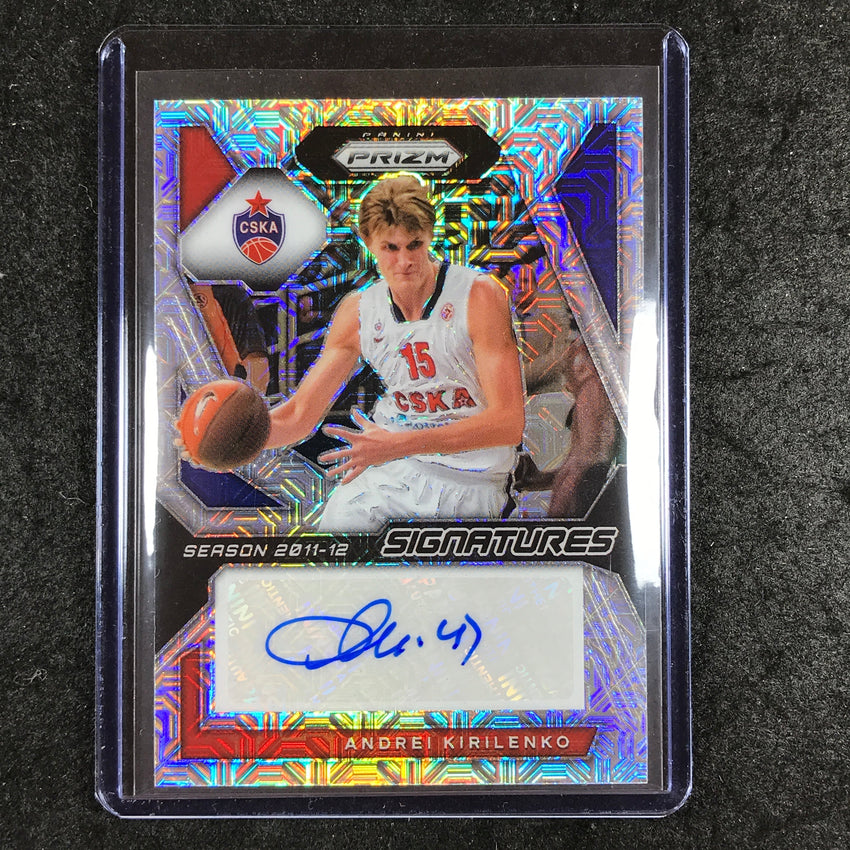 2023-24 Prizm EuroLeague ANDREI KIRILENKO Signatures Auto Mojo 13/25 #KIR