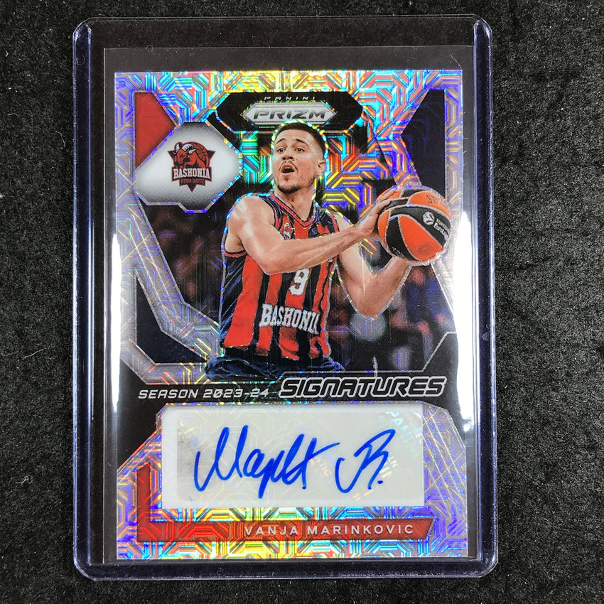 2023-24 Prizm EuroLeague VANJA MARINKOVIC Signatures Auto Mojo 24/25 #NJA