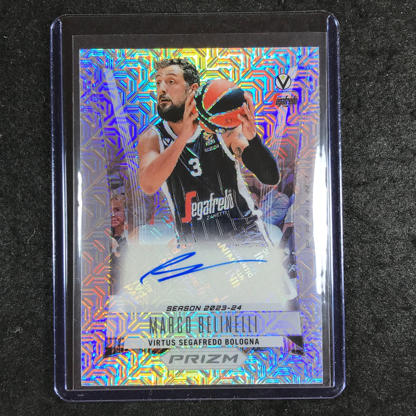 2023-24 Prizm EuroLeague MARCO BELINELLI Retro Signatures Auto Mojo 5/25 #BEL