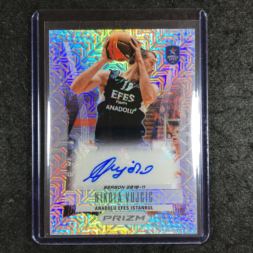 2023-24 Prizm EuroLeague NIKOLA VUJCIC Retro Signatures Auto Mojo 23/25 #VUJ