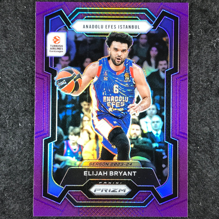 2023-24 Prizm EuroLeague ELIJAH BRYANT Purple Prizm /99 #75