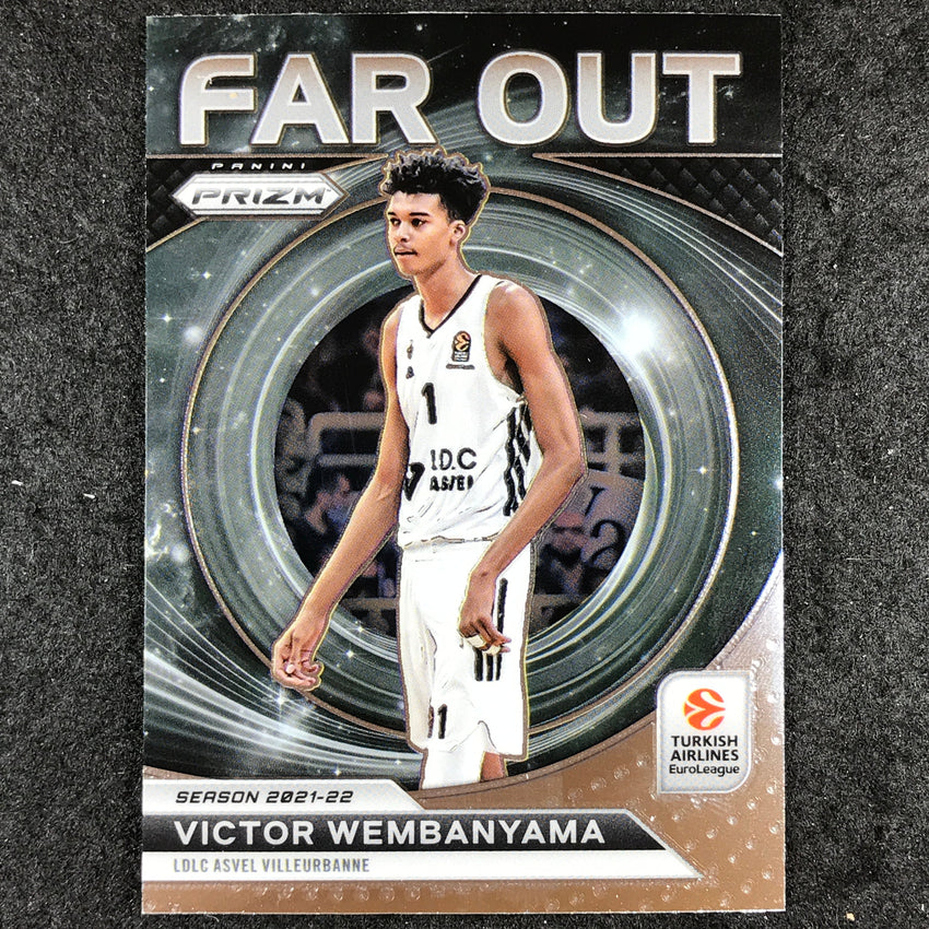 2023-24 Prizm EuroLeague VICTOR WEMBANYAMA Far Out Base #2