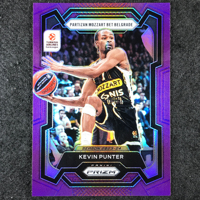 2023-24 Prizm EuroLeague KEVIN PUNTER Purple Prizm /99 #74
