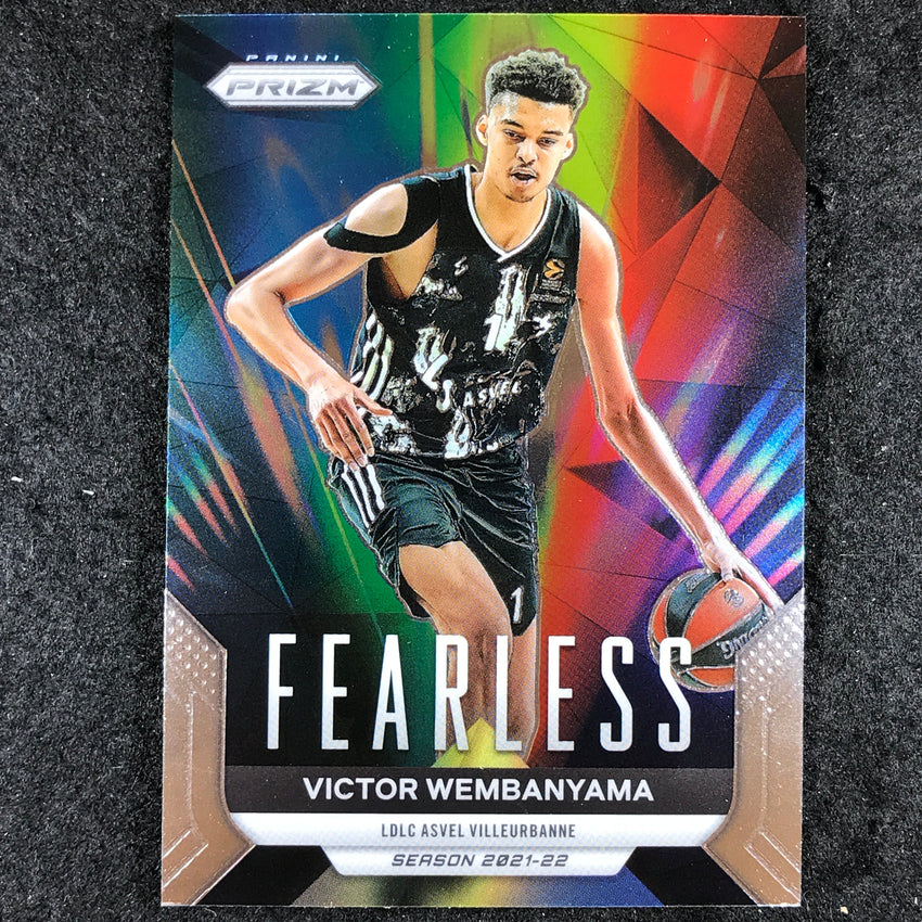 2023-24 Prizm EuroLeague VICTOR WEMBANYAMA Fearless Base #14