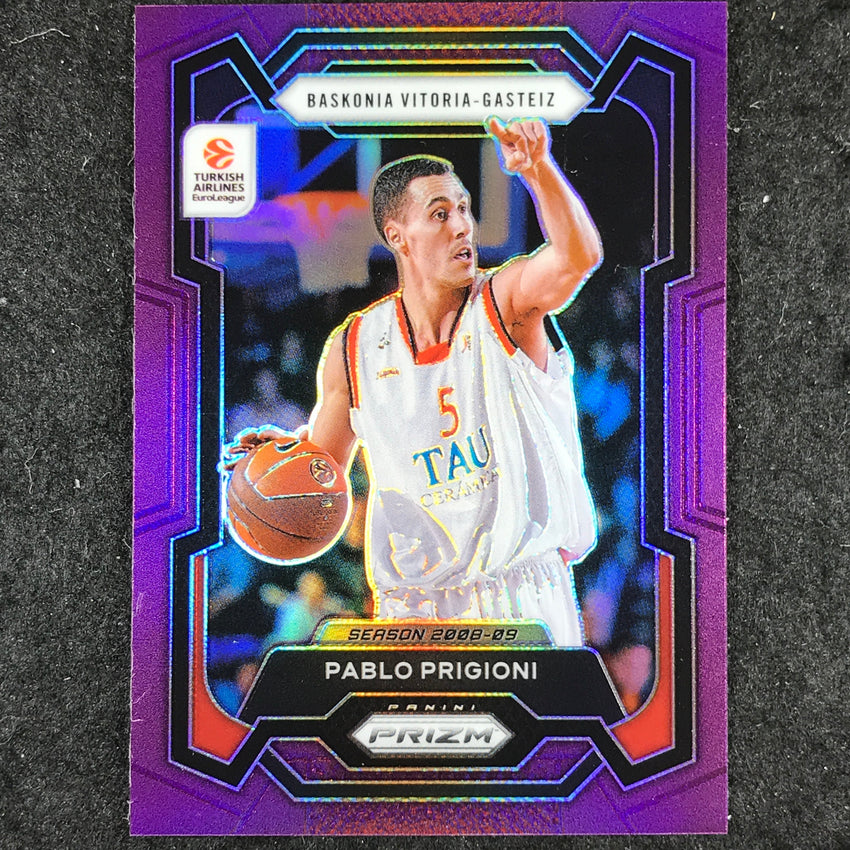 2023-24 Prizm EuroLeague PABLO PRIGIONI Purple Prizm /99 #134
