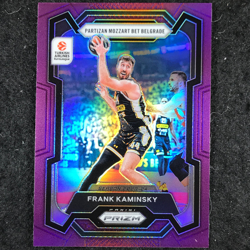 2023-24 Prizm EuroLeague FRANK KAMINSKY Purple Prizm /99 #143