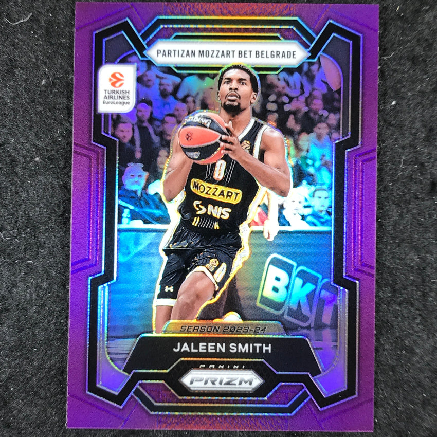 2023-24 Prizm EuroLeague JALEEN SMITH Purple Prizm /99 #145